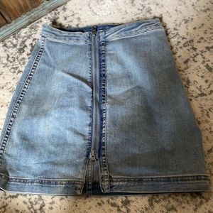 Free people zip up skirt